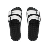 Sensi Kids Black Fluo White Double Band Sandal for Children