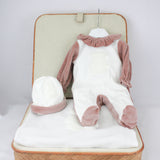 Deolinda Completo Terracotta per Neonate