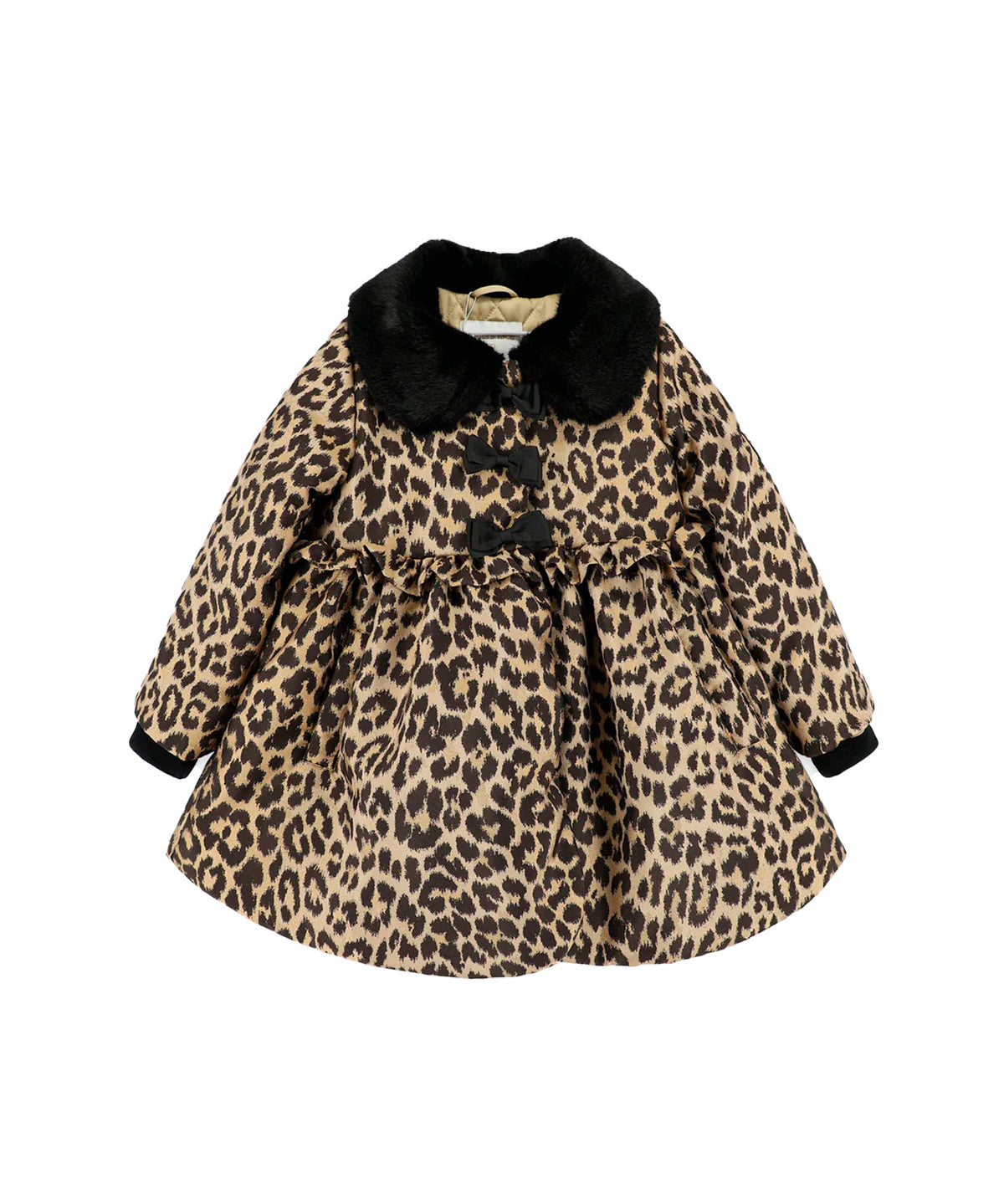 Angel's Face Kids Cappotto Leopardato per Bambine