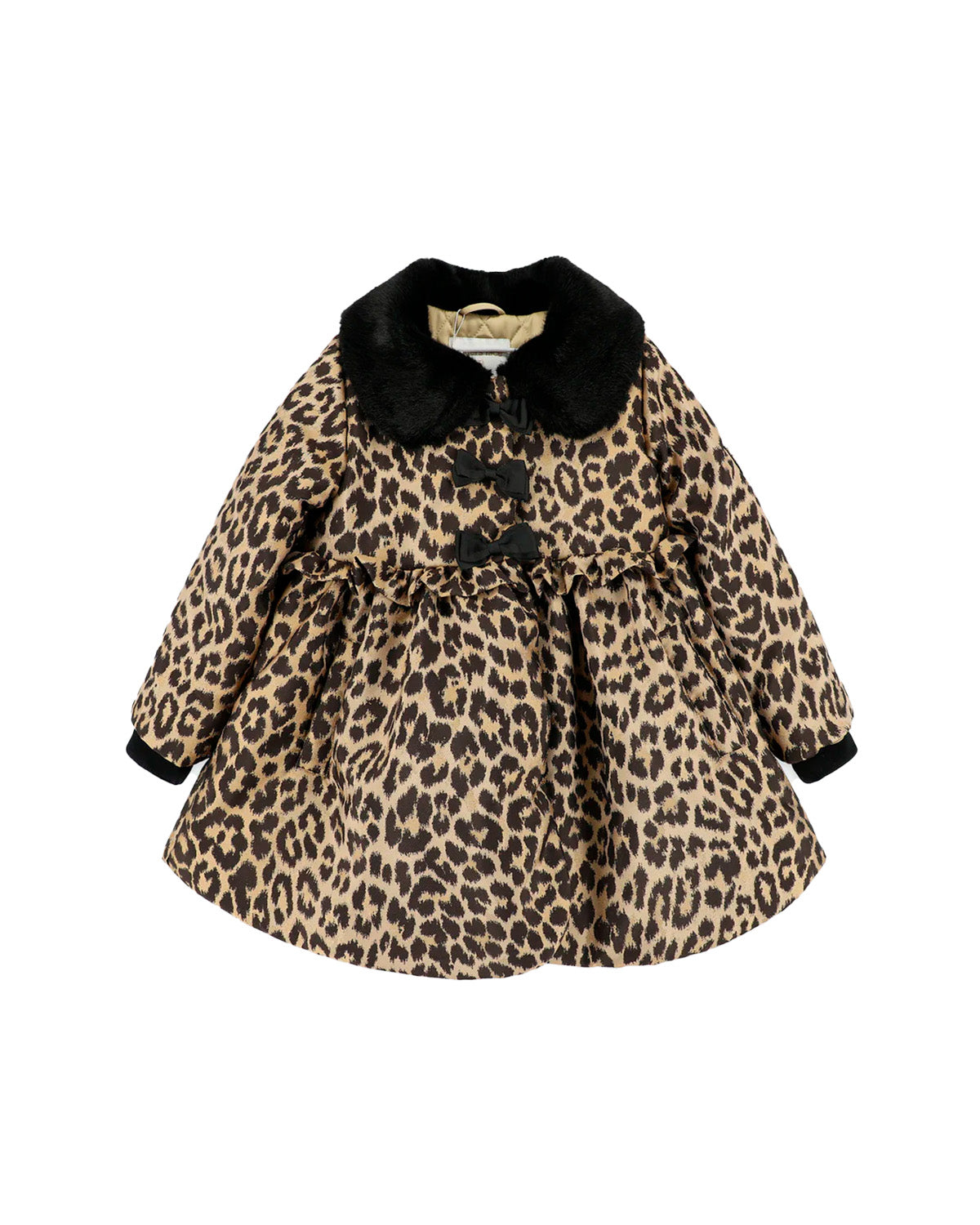 Angel's Face Kids Cappotto Leopardato per Bambine