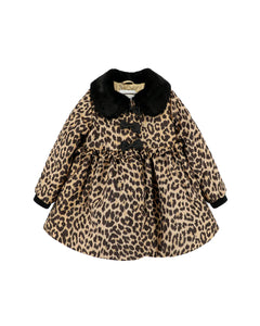 Angel's Face Kids Cappotto Leopardato per Bambine