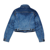 Diesel Kids Giacca di Jeans con Strass per Bambine
