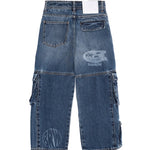 Barrow Kids Denim Jeans Blu Scuro per Bambini