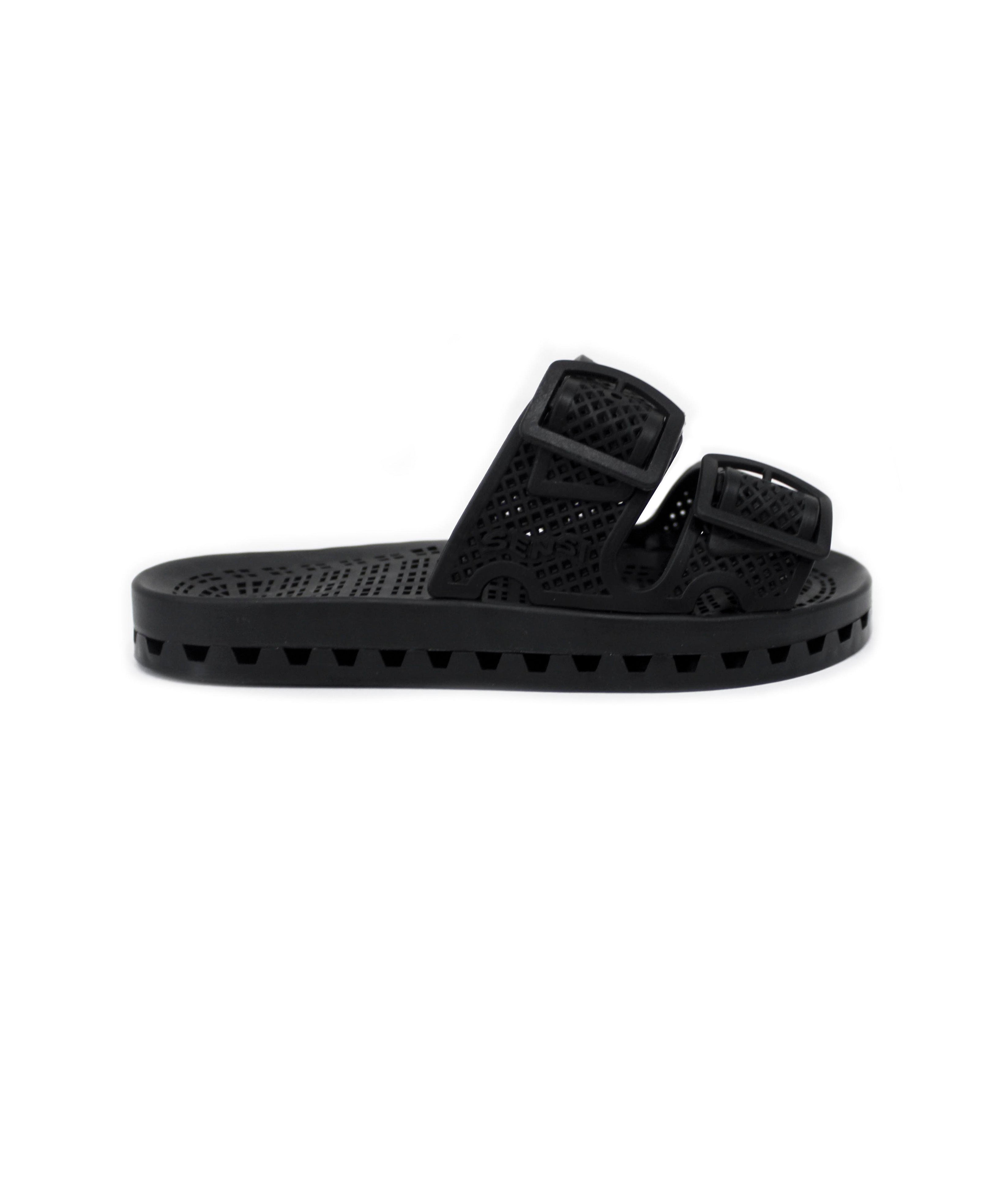 Sensi Kids Urban Sandalo Nero Doppia Fascia per Bambini (lato)