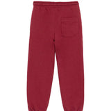 MSGM Kids Pantaloni in Tuta Borgogna per Bambine
