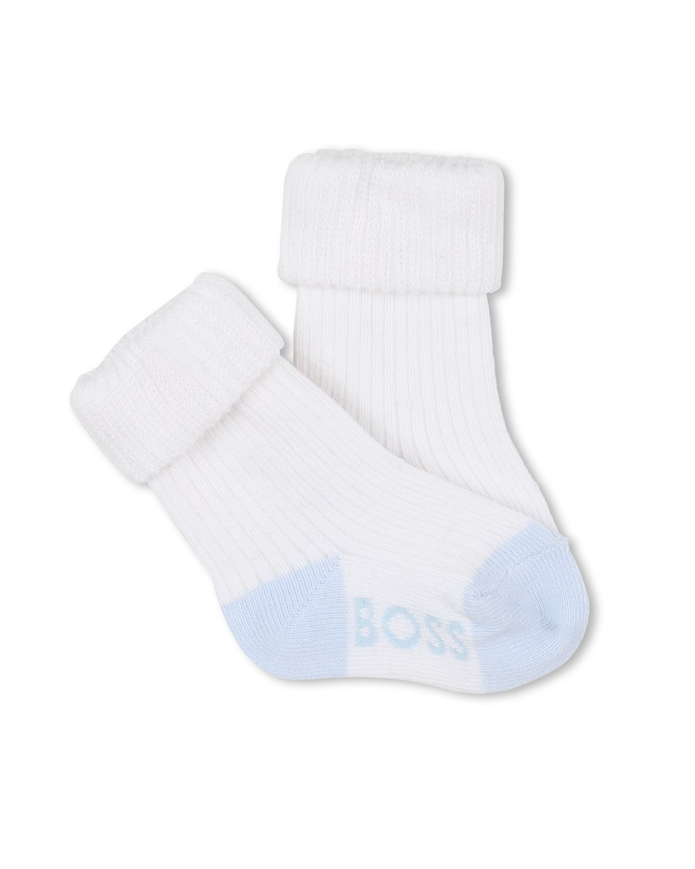 Boss Kids Set Calzini Nero/Celeste/Bianco per Neonati
