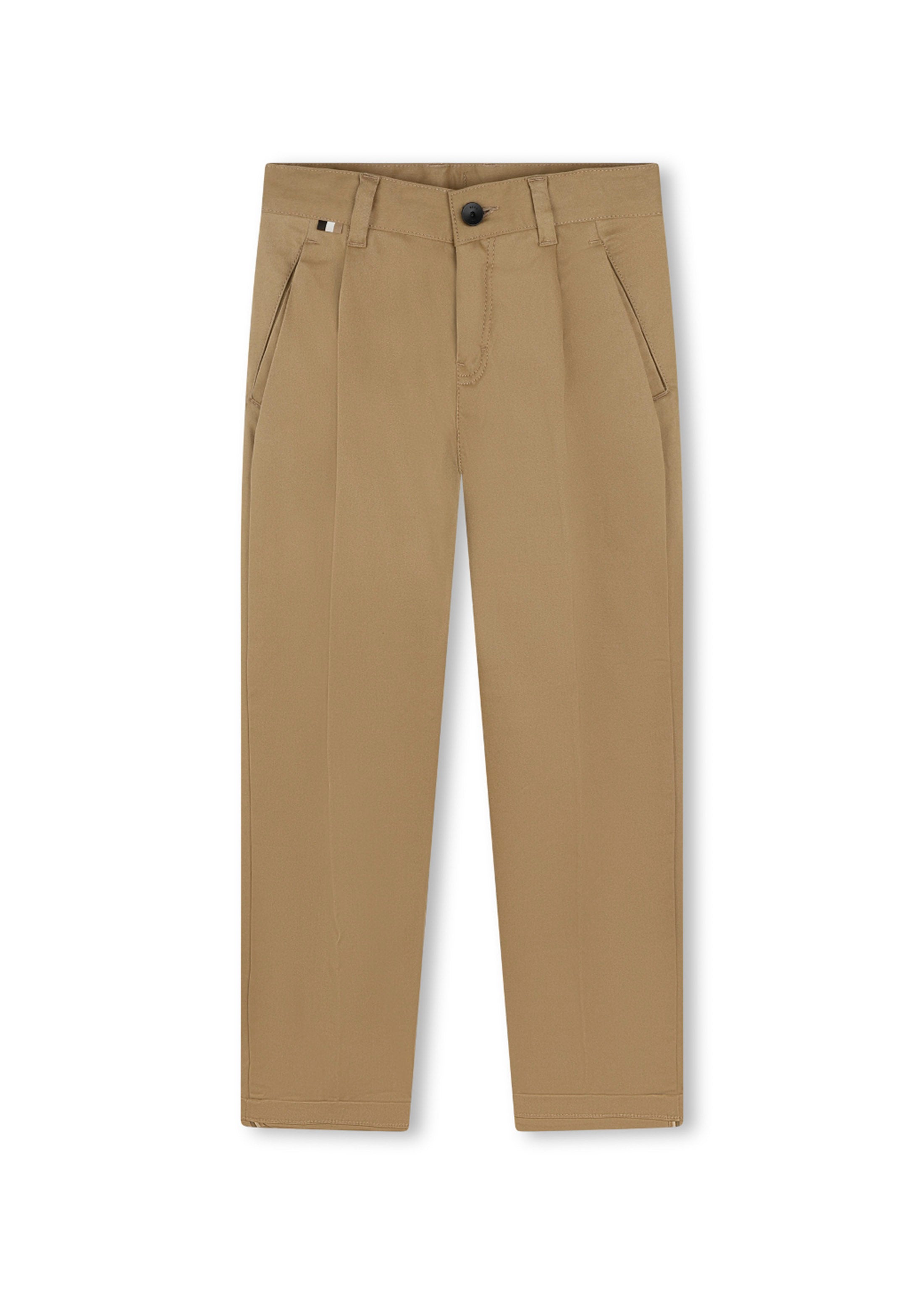 Boss Kids Pantaloni Biscotto Monocromo per Bambini