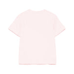 Elisabetta Franchi La Mia Bambina T-shirt con Ricamo Rosa per Bambine
