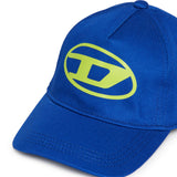 Diesel Kids Cappello Blu con Oval D per Neonati