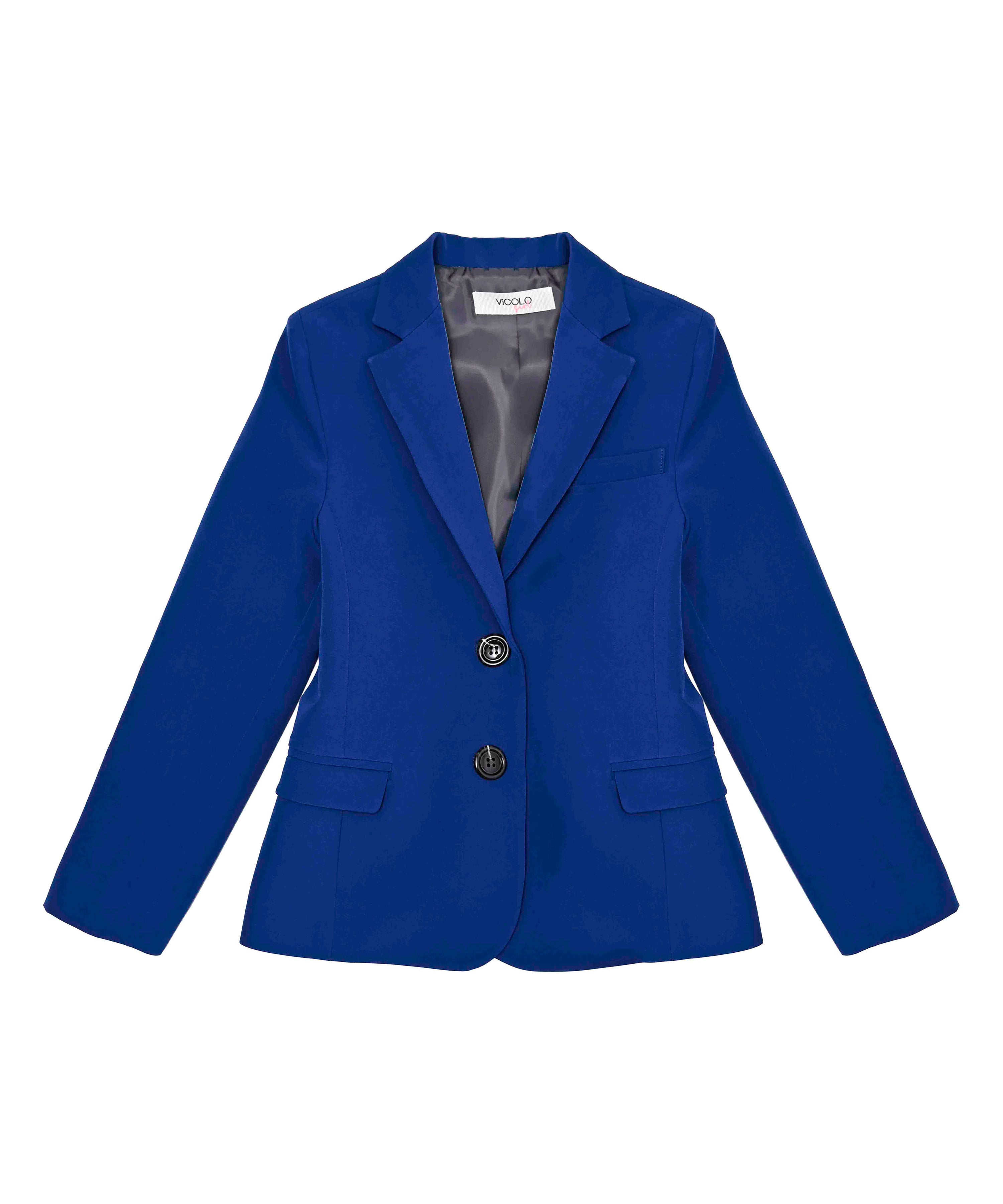 Vicolo Kids Giacca Blazer Blu Royal per Bambine