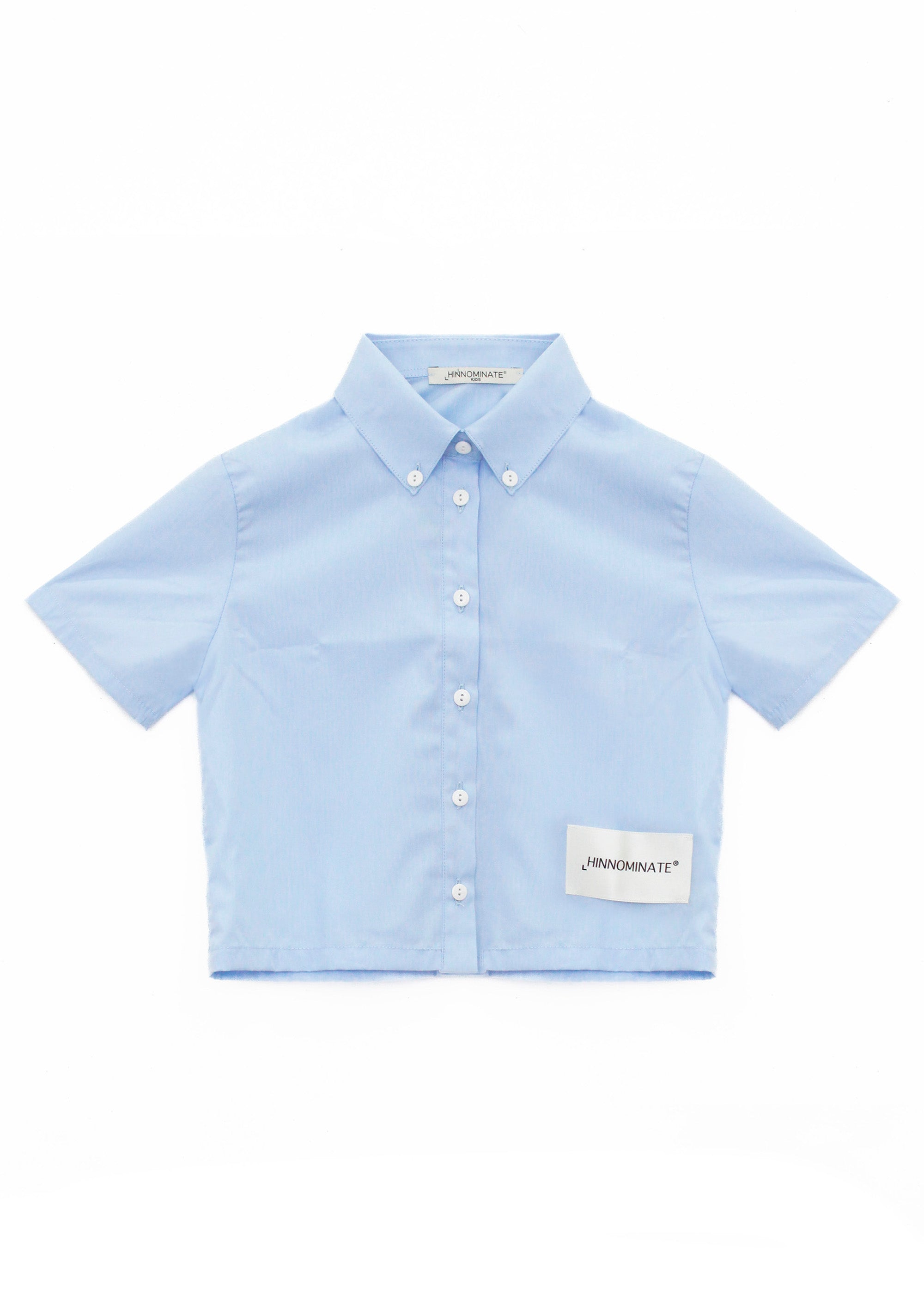 Hinnominate Kids Camicia Crop Acqua