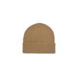 Diesel Kids Cappello Beanie Beige con Oval D per Neonati