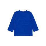 Diesel Kids T-shirt Blu Lunghe Maniche con Oval D per Neonati retro
