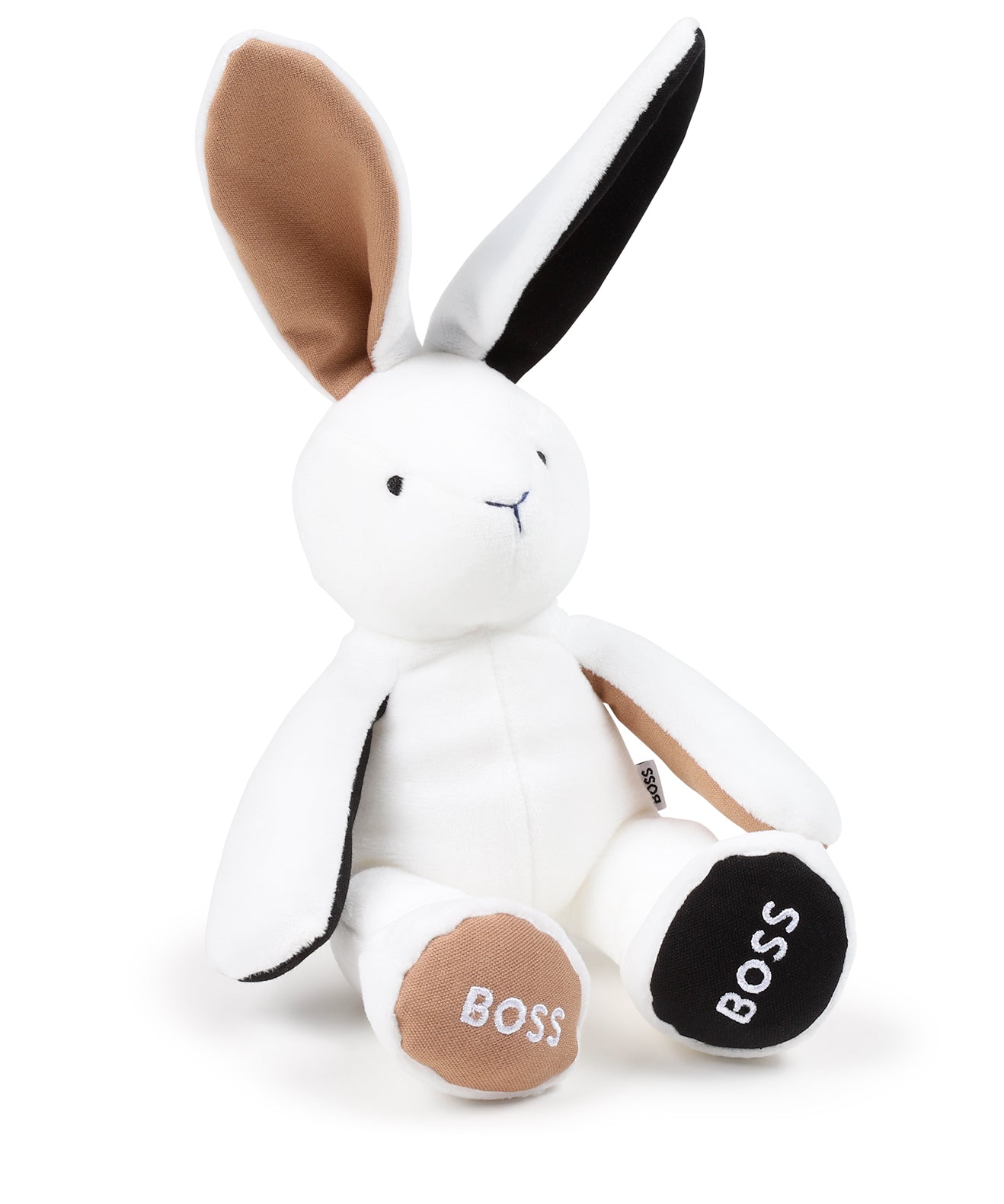 Boss Kids Peluche Coniglietto  Bianco per Neonati
