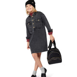 Michael Kors Kids Zaino Nero con Borchie per Bambina