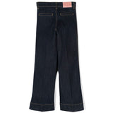 Elisabetta Franchi La Mia Bambina Jeans Denim Blue per Bambine (retro)