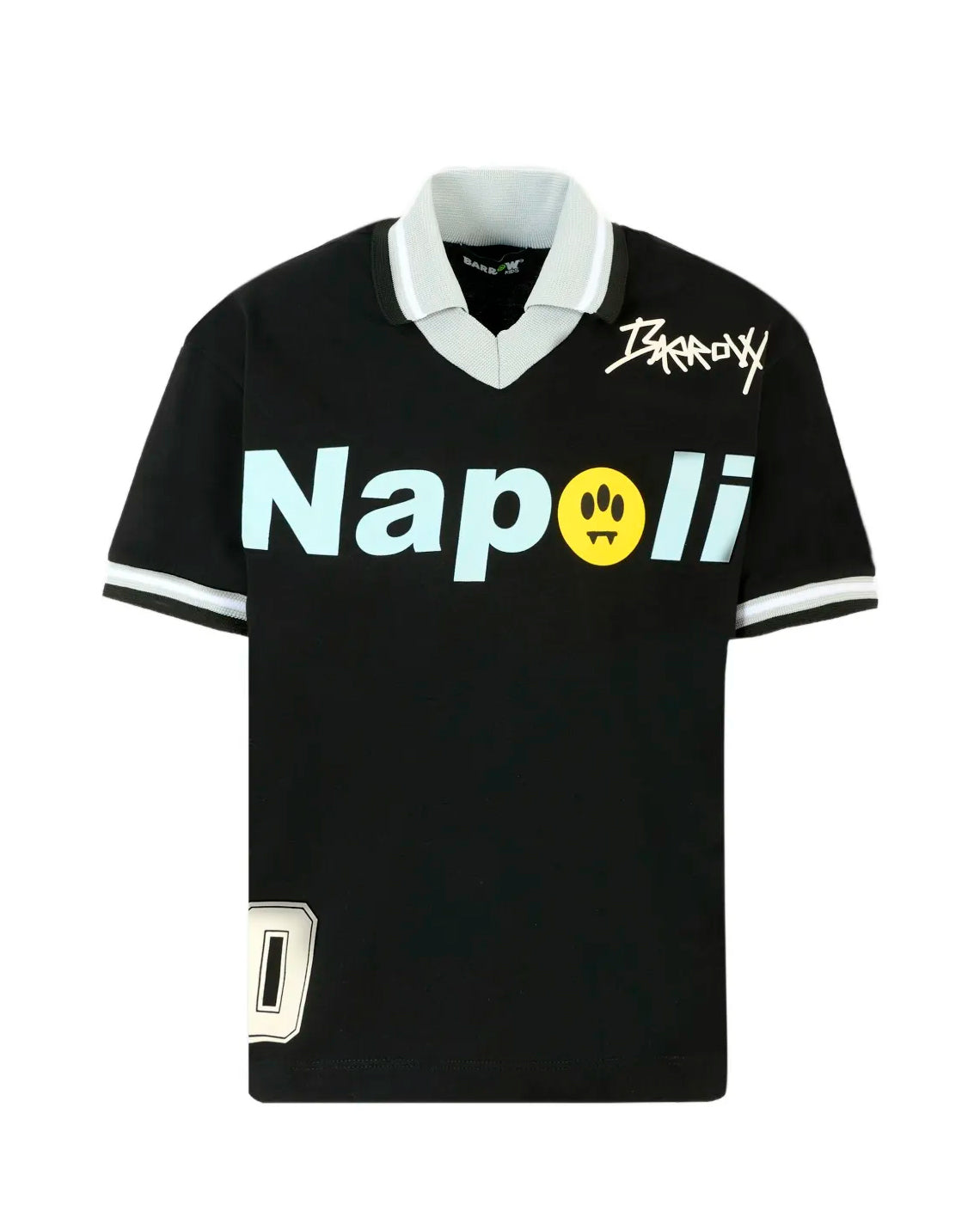 Barrow Kids T-Shirt com Stampa Napoli per Bambini
