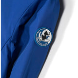 Save the Duck Kids Giubbino Blu con Cappuccio con Patch Logo per Neonati (dettaglio)