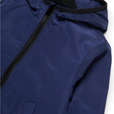 Diesel Kids Blue Windbreaker Jacket with Macro Oval D