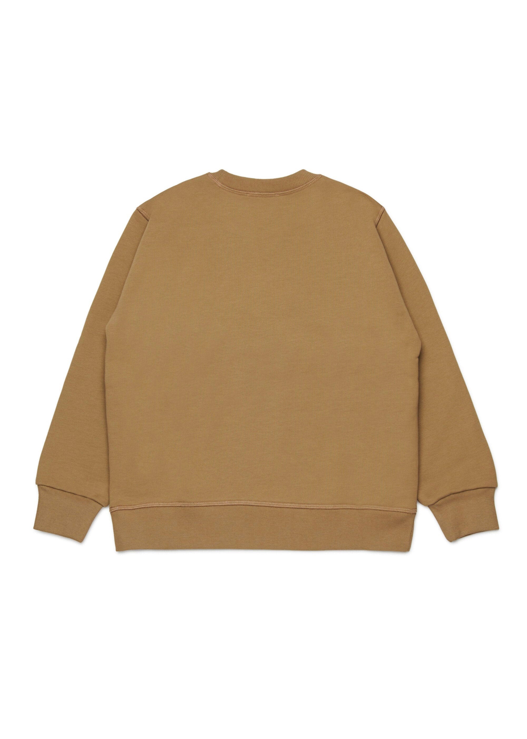 Dsquared2 Kids Felpa Girocollo Beige ICON per Bambini