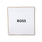 Boss Kids Coperta Biscotto Reversibile con Design Logo