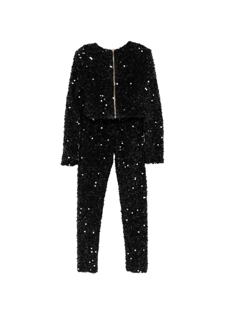 Elisabetta Franchi La Mia Bambina Completo Nero Sparkling per Bambine