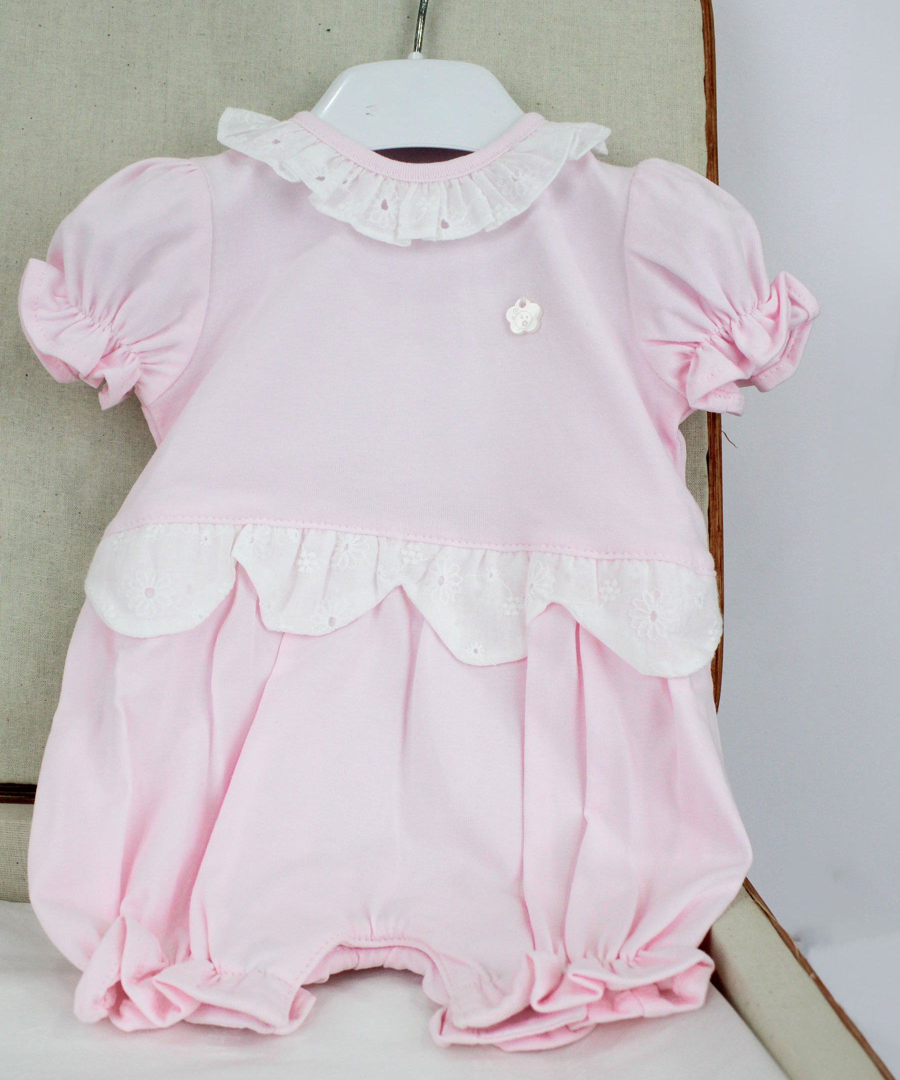 Deolinda Pagliaccetto Rosa per Neonate