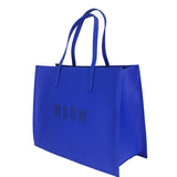 MSGM Kids Borsa Tote Royal con Stampa per Bambine