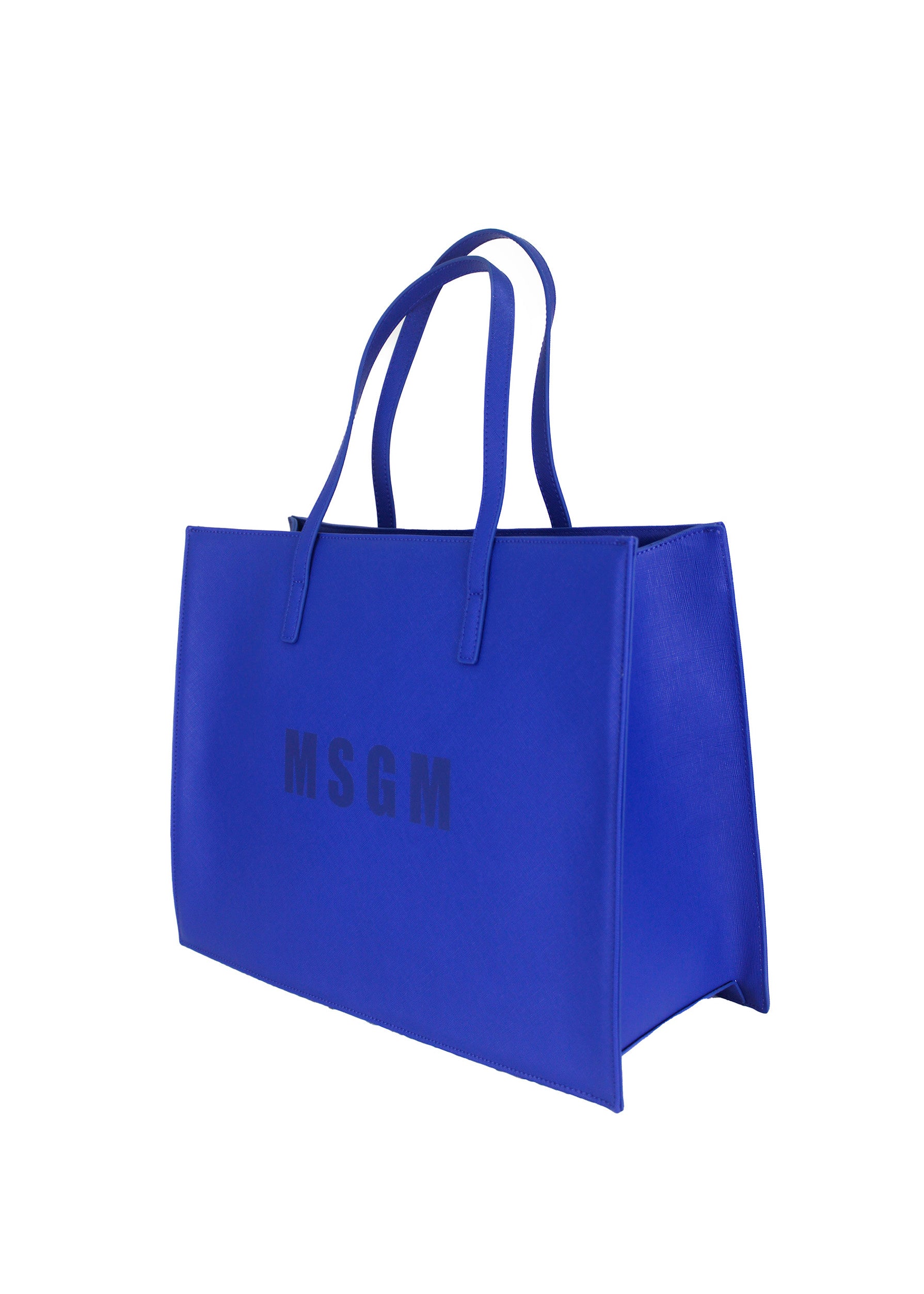 MSGM Kids Borsa Tote Royal con Stampa per Bambine