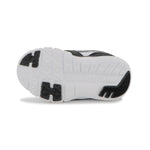 Boss Kids Sneakers Bianco/Nero con Stappo per Neonati