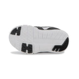 Boss Kids Sneakers Bianco/Nero con Stappo per Neonati