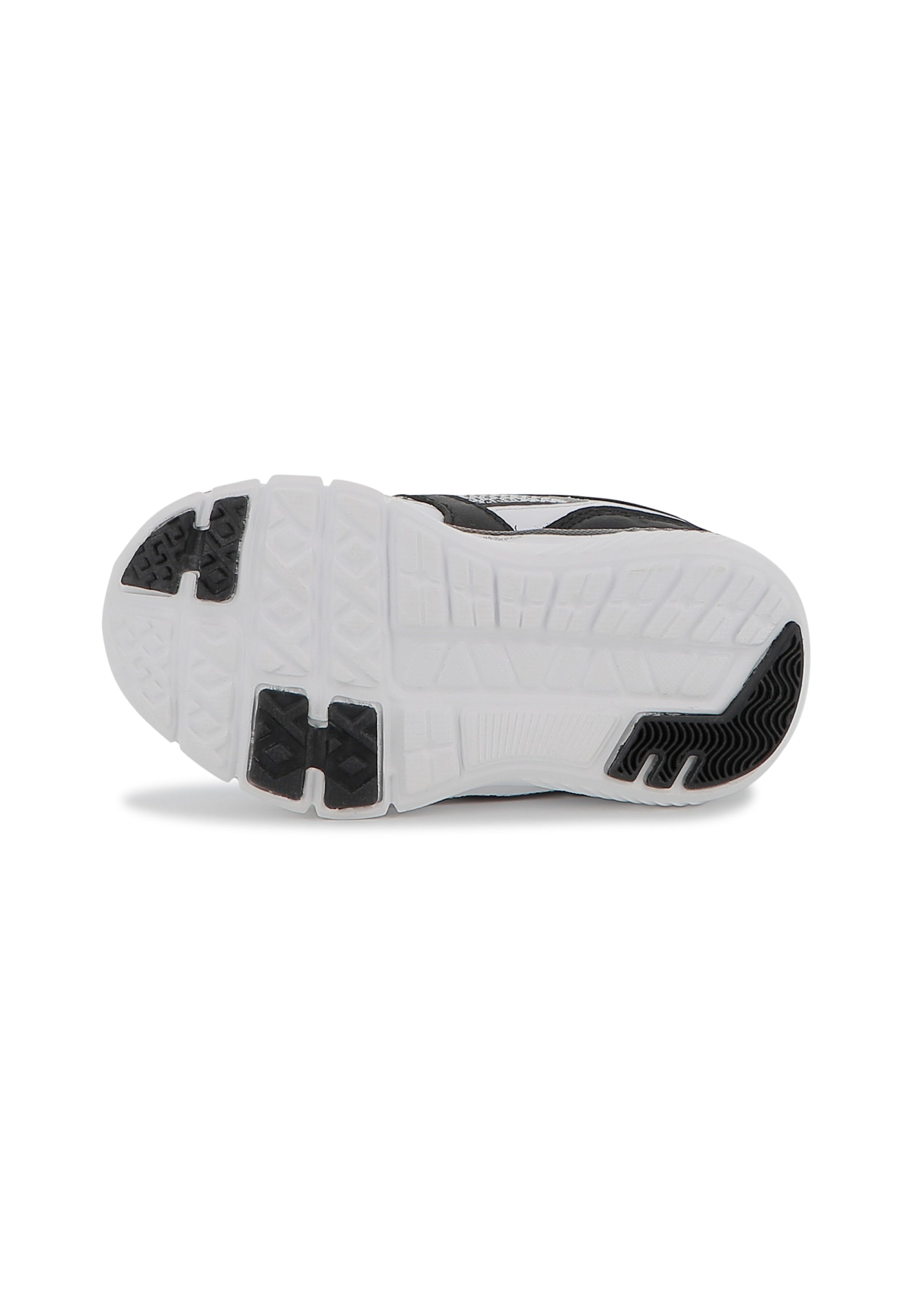 Boss Kids Sneakers Bianco/Nero con Stappo per Neonati