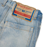 Diesel Kids Jeans relaxed bleached  D-Dave Cargo per Bambini