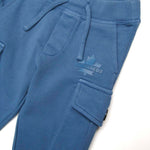 Dsquared2 Kids Pantaloni Cargo in Felpa Lavagna per Neonati