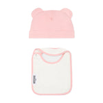 Moschino Kids Cappello con Bavetta Rosa con Toy  per Neonate