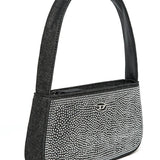 Diesel Kids Borsa Denim Nero WJULIE con Strass per Bambine
