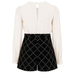 Elisabetta Franchi Tuta Camicia e Shorts per Bambine