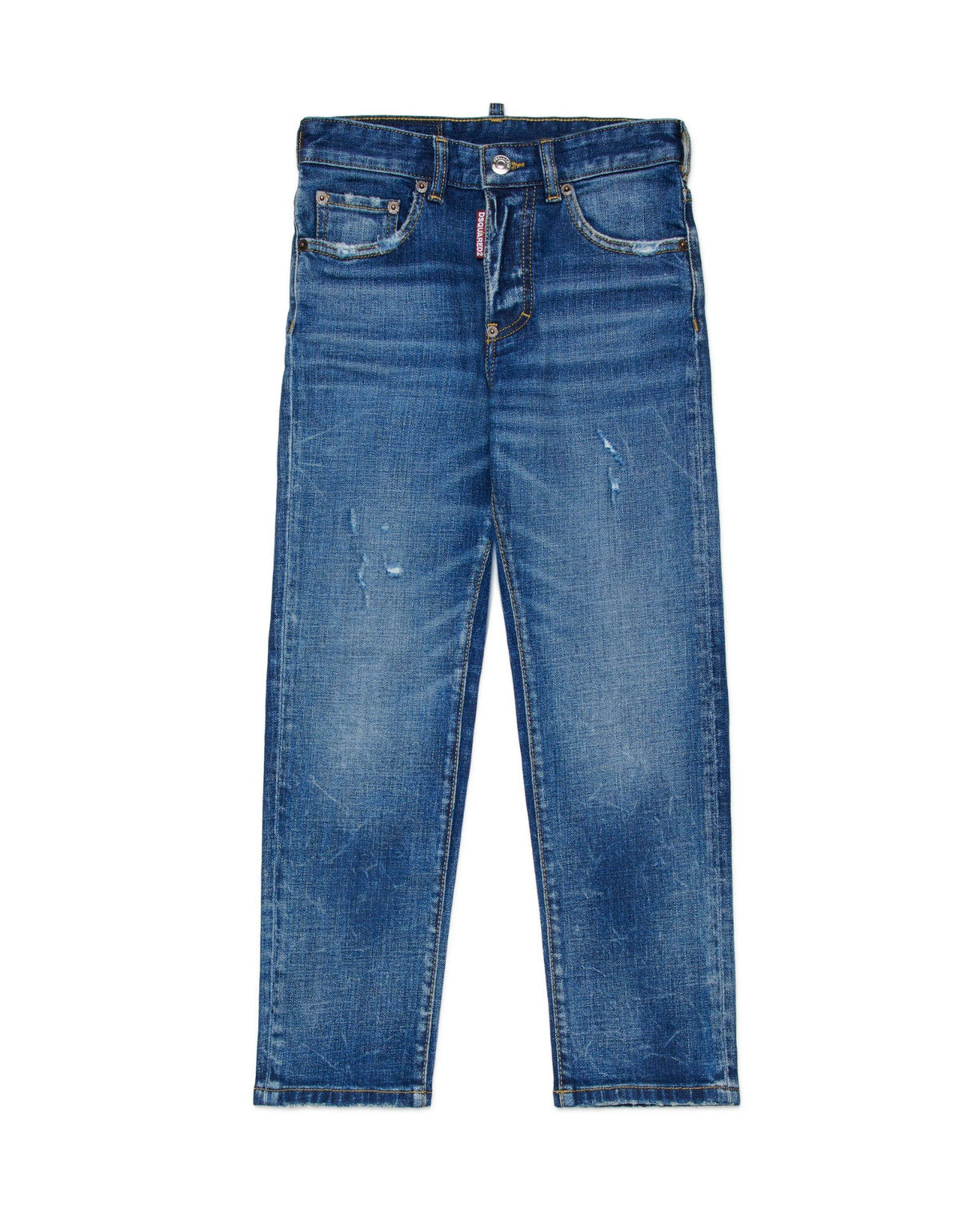 Dsquared2 Kids Jeans Slim Fit Blu 642 Jean per Bambini
