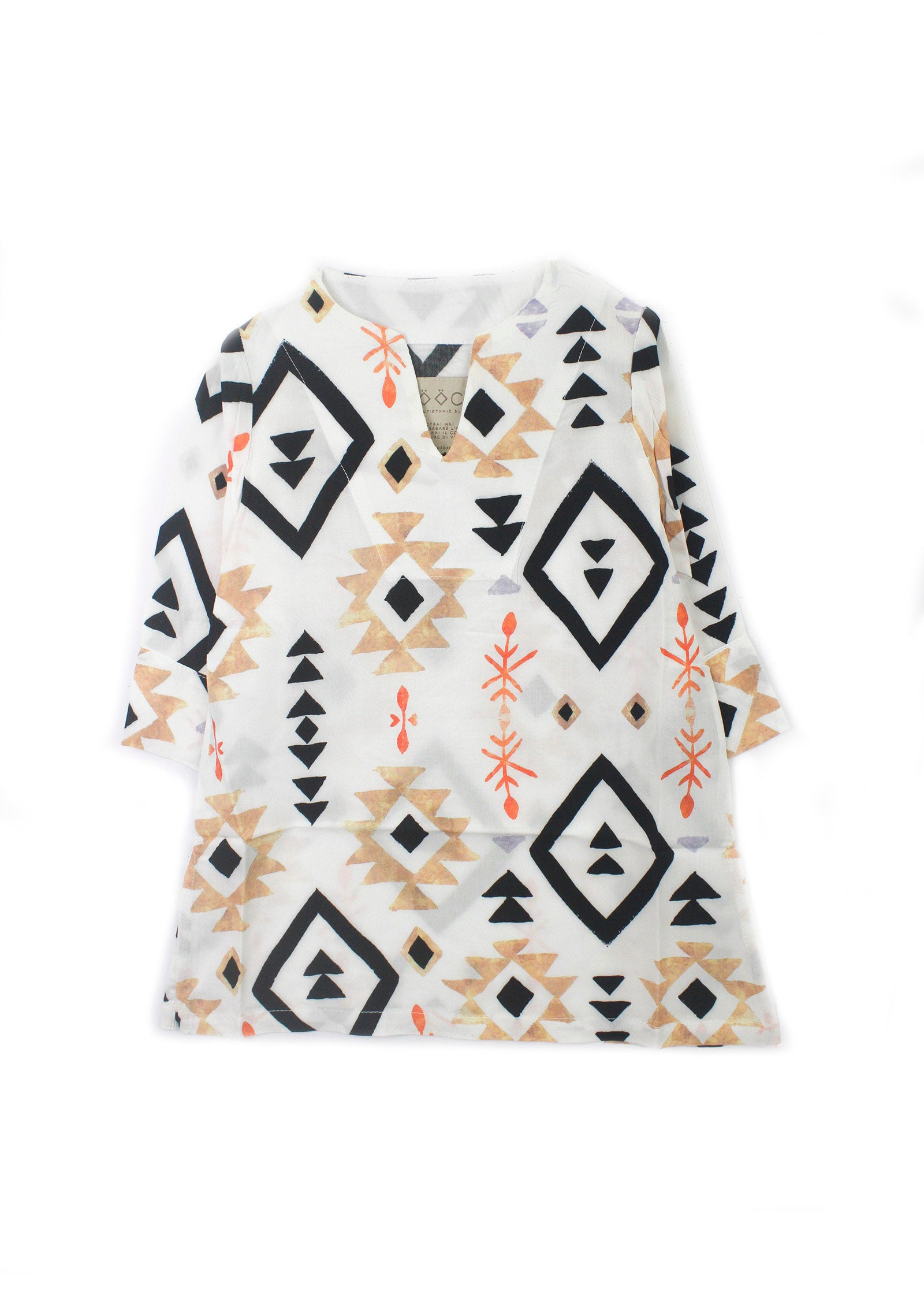 Tooco Kids Copricostume Kaftano Fantasia Uxmal per Bambine