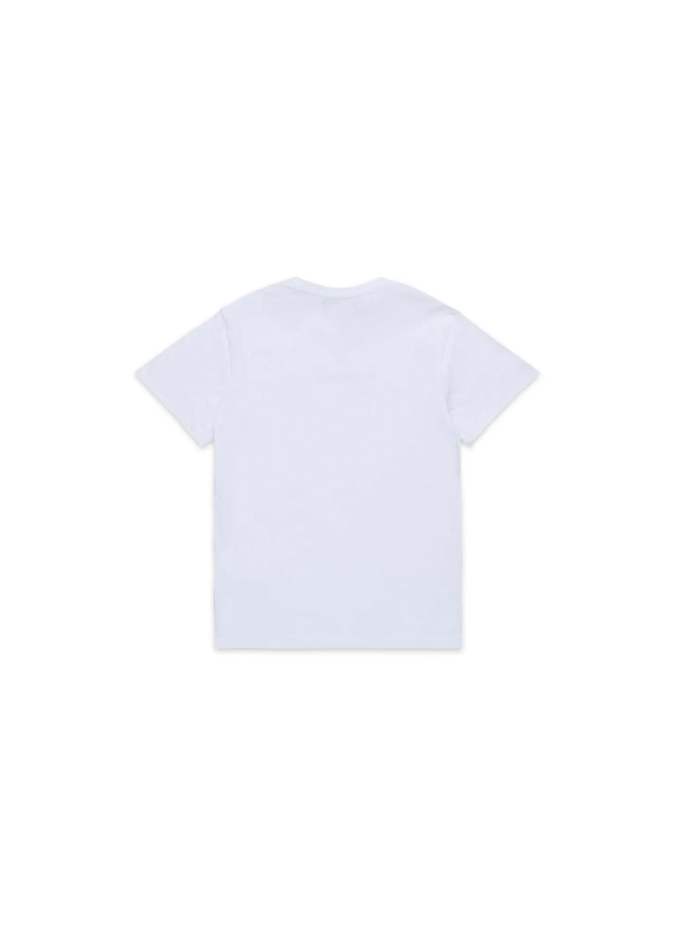 Dsquared2 Kids T-shirt Bianca con D2 per Neonati