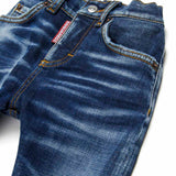 Dsquared Kids Denim Scuro per Neonati
