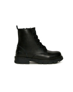 Diesel Kids Stivale Basso Nero Lucido per Bambini