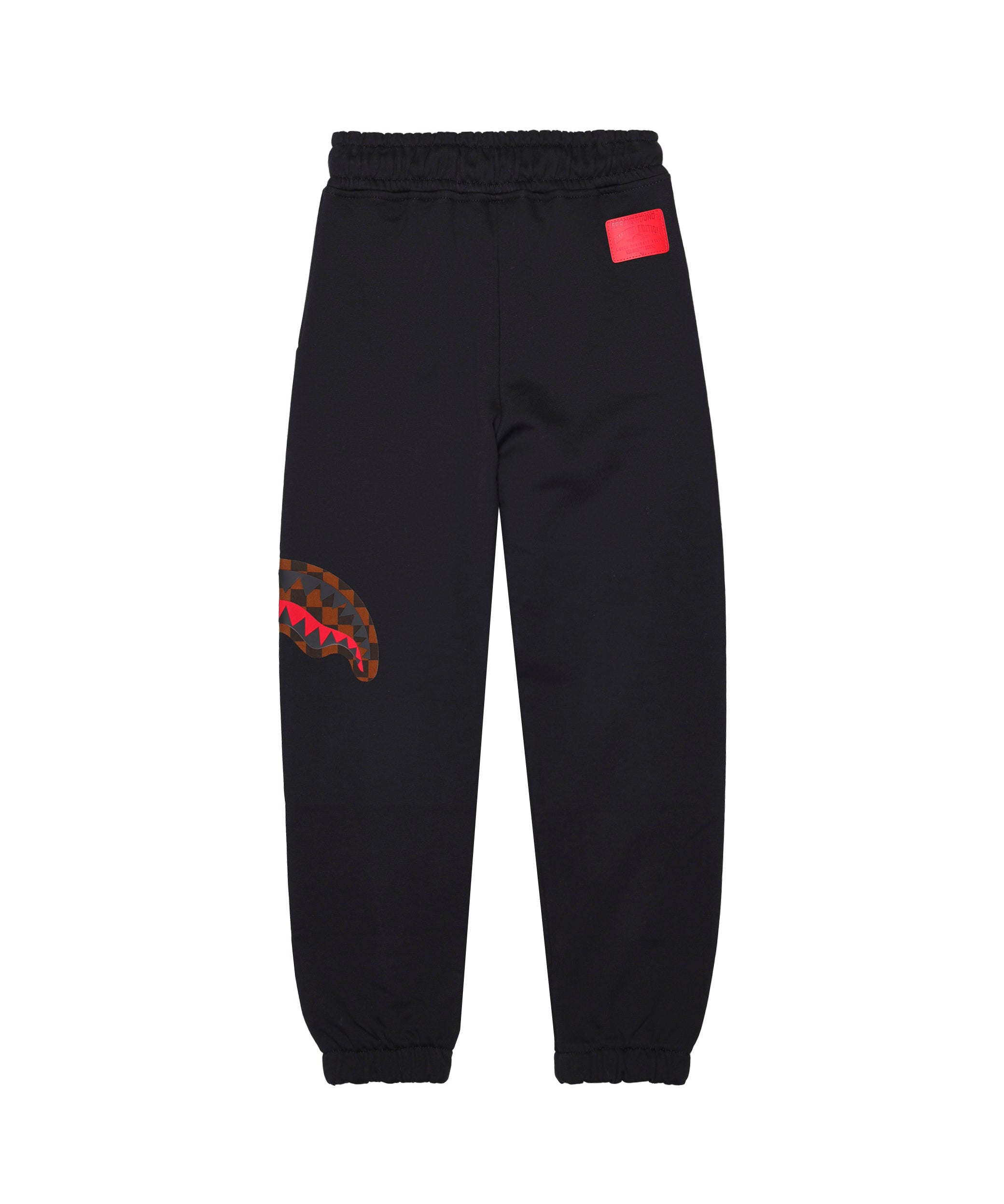 Sprayground Kids Pantaloni in Felpa Neri per Bambini