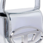 Diesel Kids Borsa Argento a Spalla 1DR per Bambine (dettaglio)