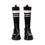 Elisabetta Franchi La Mia Bambina Stivali con Maglia per Bambine