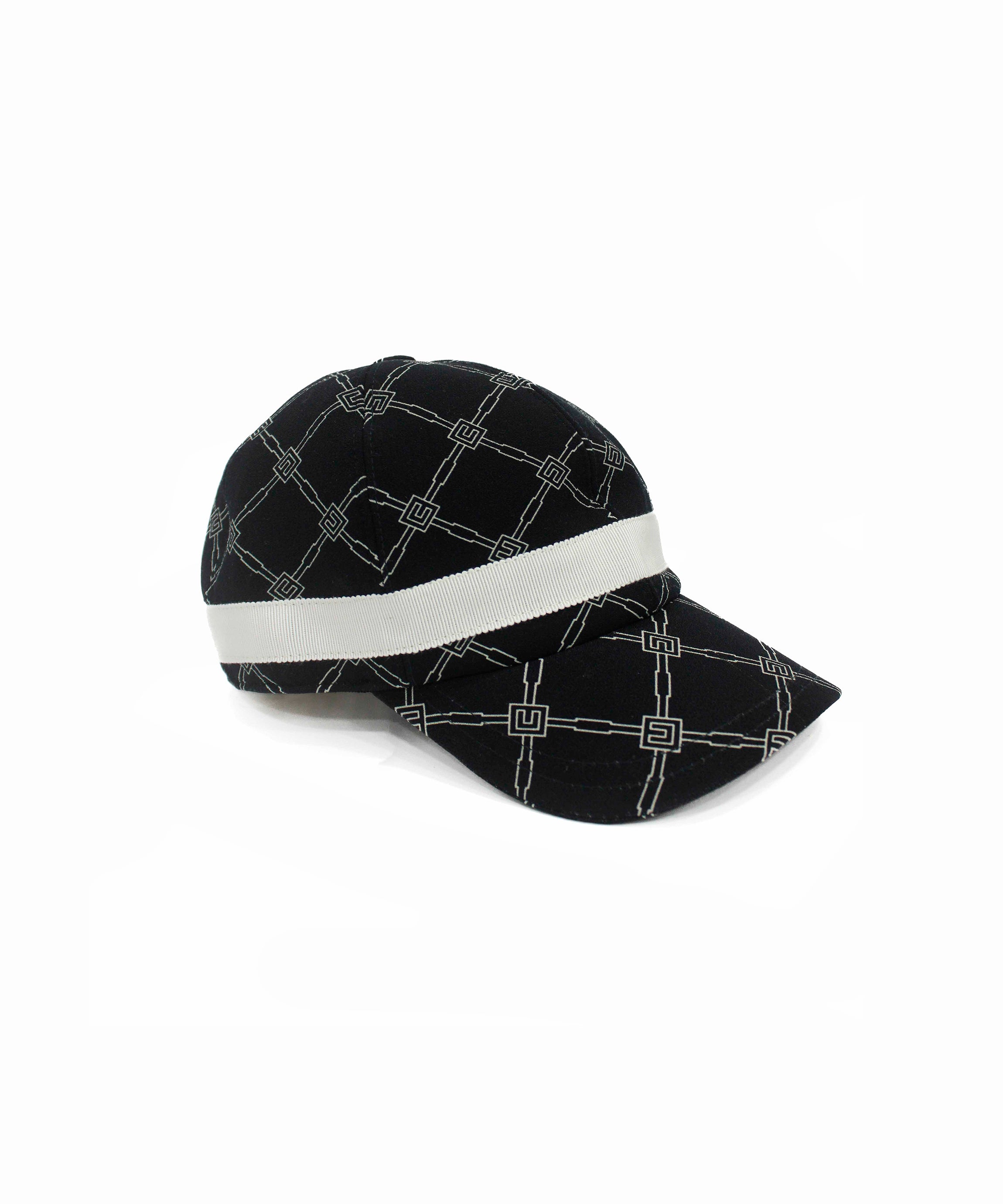 Elisabetta Franchi La Mia Bambina Cappello Nero/Burro con Logo per Bambine