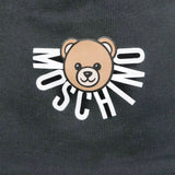 Moschino Kids Cappello Nero con Logo per Bambini