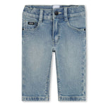 Boss Kids Denim Jeans Regular Fit per Neonati