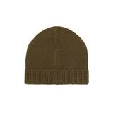 Dsquared2 Kids Cappello Beanie Verde con Intarso Logo per Bambini