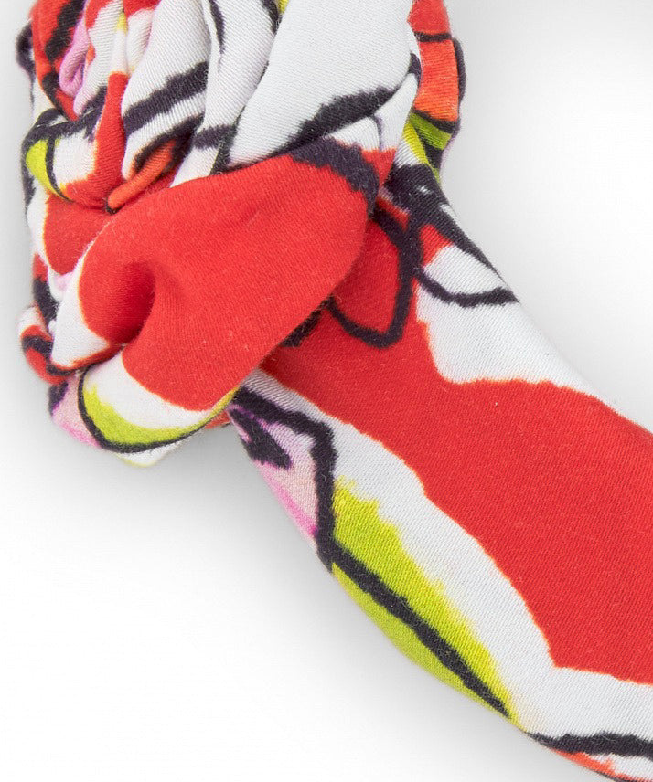 Tuc Tuc Cerchietto Rosso Fruit con Fiore per Neonate